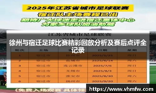 徐州与宿迁足球比赛精彩回放分析及赛后点评全记录