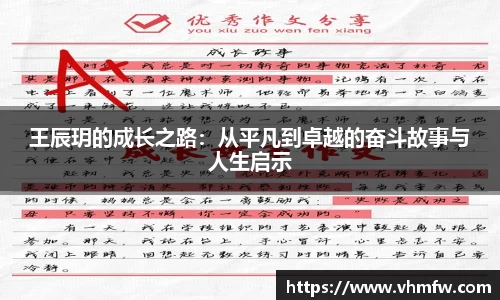王辰玥的成长之路：从平凡到卓越的奋斗故事与人生启示