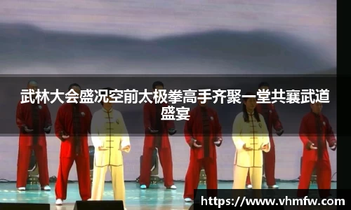 武林大会盛况空前太极拳高手齐聚一堂共襄武道盛宴