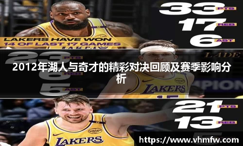 2012年湖人与奇才的精彩对决回顾及赛季影响分析